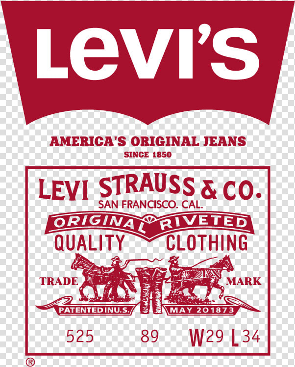 Levis Americas Original Riveted Jeans Logo Vector   Levis Strauss Logo  HD Png DownloadTransparent PNG