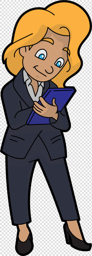 Clip Art Busy Business Woman   Cartoon Businesswoman Png  Transparent PngTransparent PNG