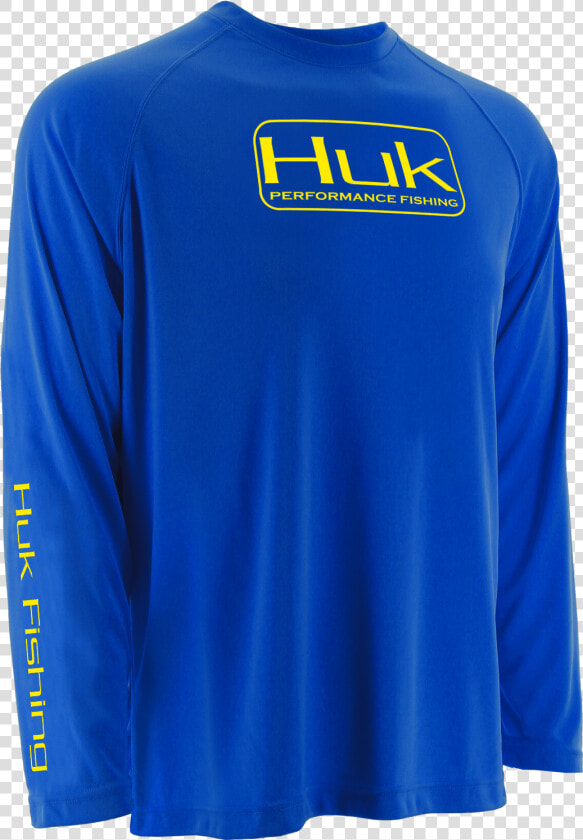 Huk Long Sleeve Fishing Shirt   Active Shirt  HD Png DownloadTransparent PNG