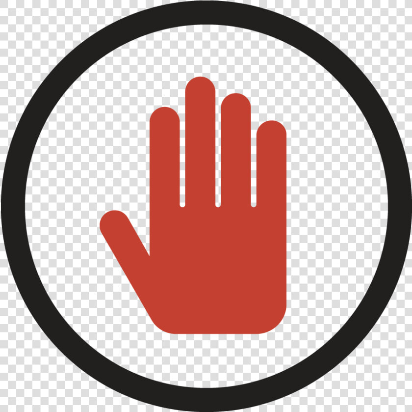 Prevention Icon   Stop Hand Logo  HD Png DownloadTransparent PNG