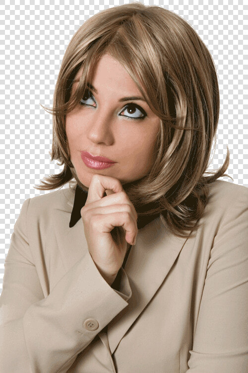 Wind Mitigation Is An Inspection That May Qualify A   Woman Thinking  HD Png DownloadTransparent PNG