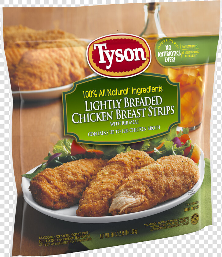 Tyson Lightly Breaded Chicken Breast  HD Png DownloadTransparent PNG