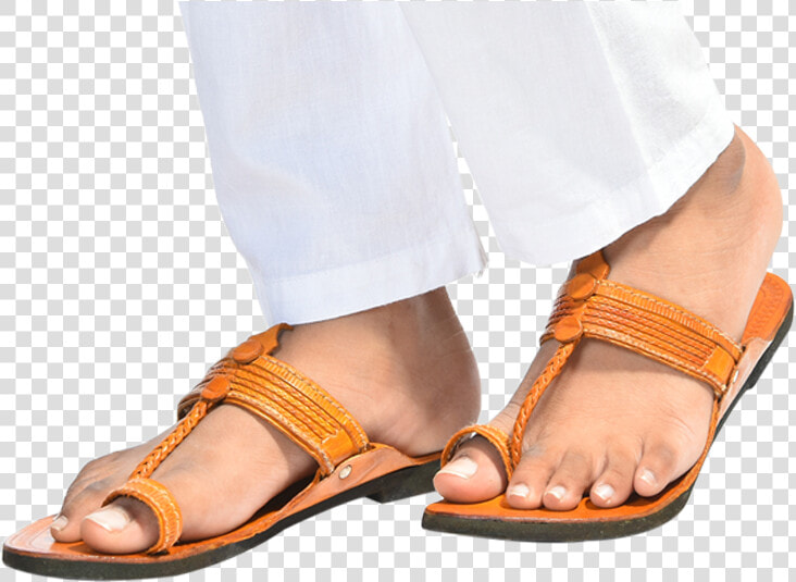 Kolhapuri Chappal Boy  HD Png DownloadTransparent PNG