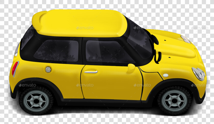 Png design 0000 Yellow Car   Mini Cooper  Transparent PngTransparent PNG