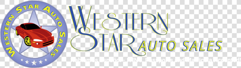 Western Star Auto Sales  HD Png DownloadTransparent PNG