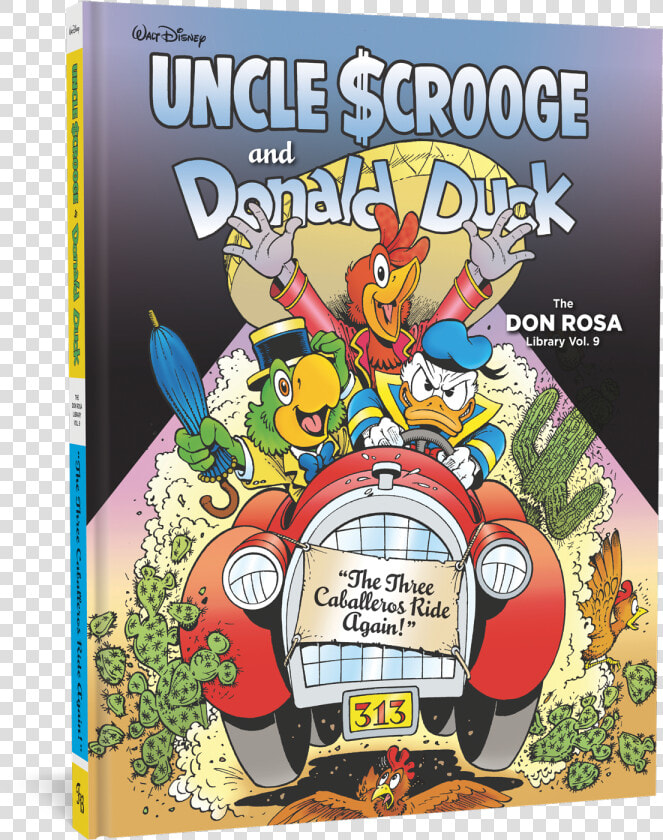 Rosa Three Caballeros   Donald Duck Don Rosa  HD Png DownloadTransparent PNG