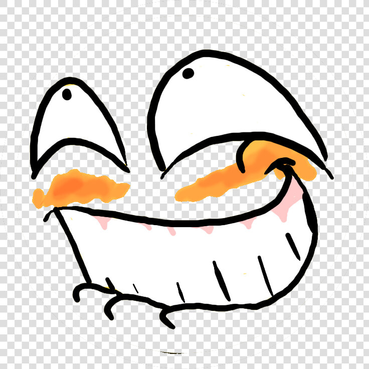 Lol Faces Meme Messages Sticker 6   Blushing Smiley  HD Png DownloadTransparent PNG