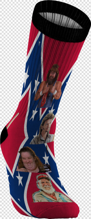 Redneck Hillbilly Hall Of Fame Confederate Dukes Of   Hillbilly Socks  HD Png DownloadTransparent PNG