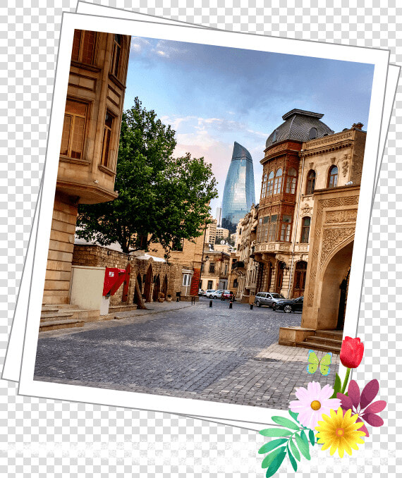 Modern Building In Old City   Png Download   Baku Places To Visit  Transparent PngTransparent PNG