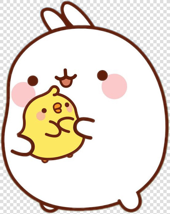 Image Result For Cute   Molang And Piu Piu  HD Png DownloadTransparent PNG