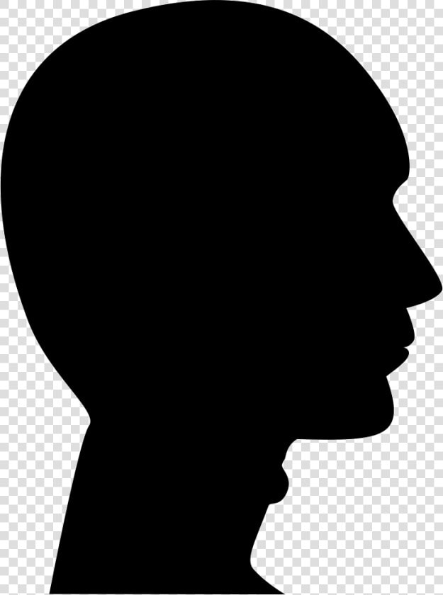 Transparent Man Head Silhouette Png   Bald Guy Silhouette Transparent  Png DownloadTransparent PNG