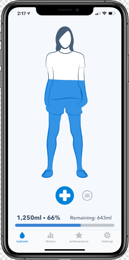 Waterminder App   Water Intake App  HD Png DownloadTransparent PNG