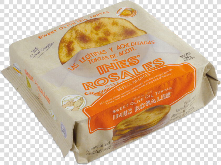 Packaging For Ines Rosales Sweet Olive Oil Tortas   Potato Bread  HD Png DownloadTransparent PNG