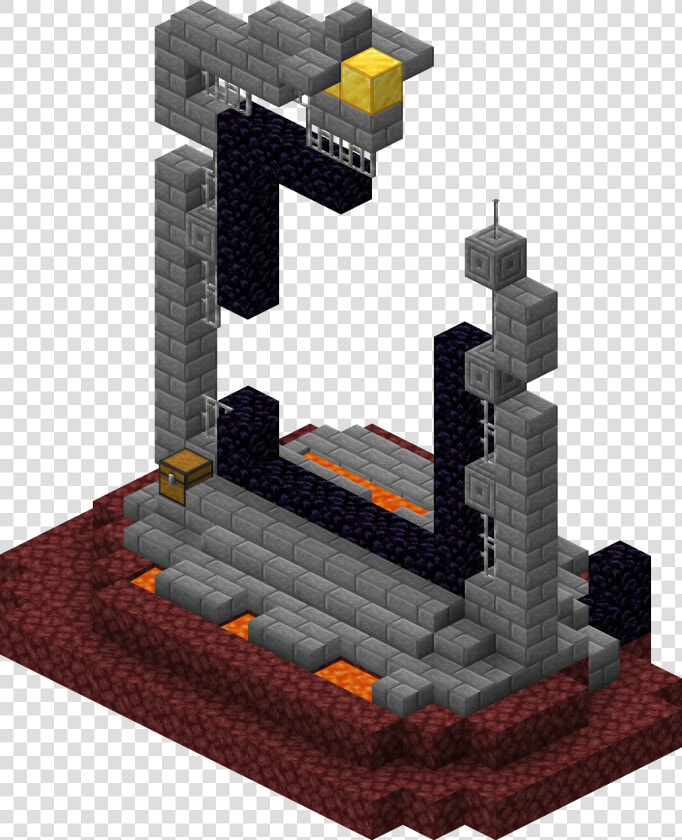 Overworld Giant Ruined Portal 1   Ruined Portals  HD Png DownloadTransparent PNG