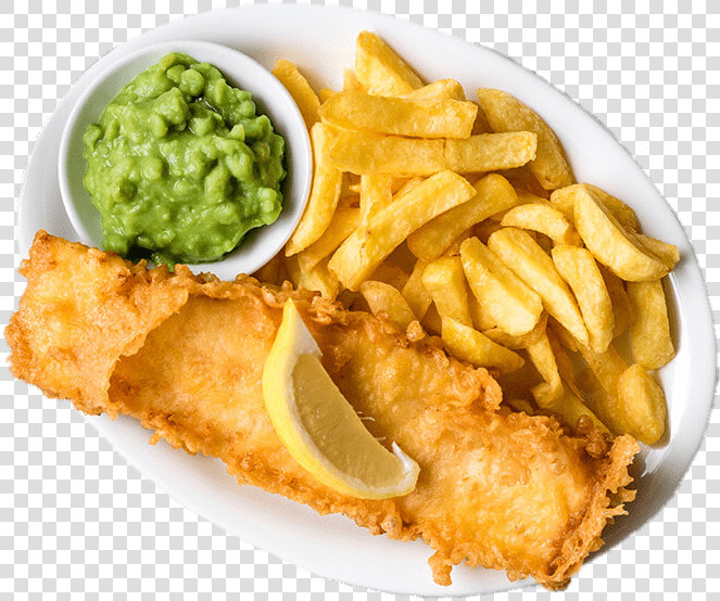 Dish food cuisine fish And Chips fried Food french   ฟิ ช แอนด์ ชิป ส์  HD Png DownloadTransparent PNG