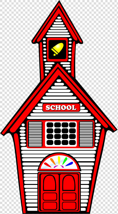 White Schoolhouse   One Room Schoolhouse Clipart  HD Png DownloadTransparent PNG