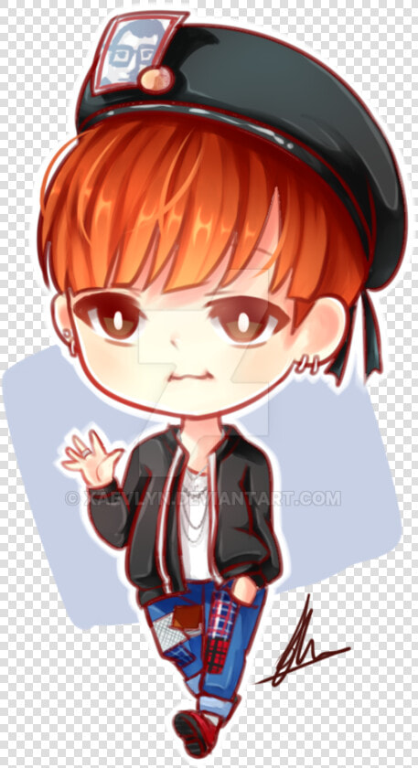 Jhope Drawing Suga Vector Freeuse   Bts Suga Chibi Png  Transparent PngTransparent PNG