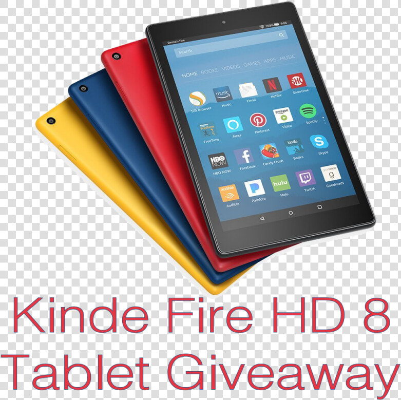 Kindle Fire Hd 8 Tablet Giveaway   Custom Amazon Fire Tablet  HD Png DownloadTransparent PNG