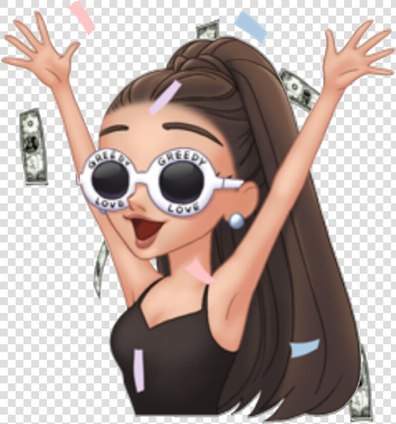 Celebrate Clout Cloutgoggles Arimoji Emoji Custom Myari   Transparent Ariana Grande Emoji  HD Png DownloadTransparent PNG