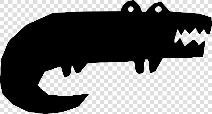 Crocodile Alligator Silhouette Clip Art   Silhouette Crocodile Png  Transparent PngTransparent PNG