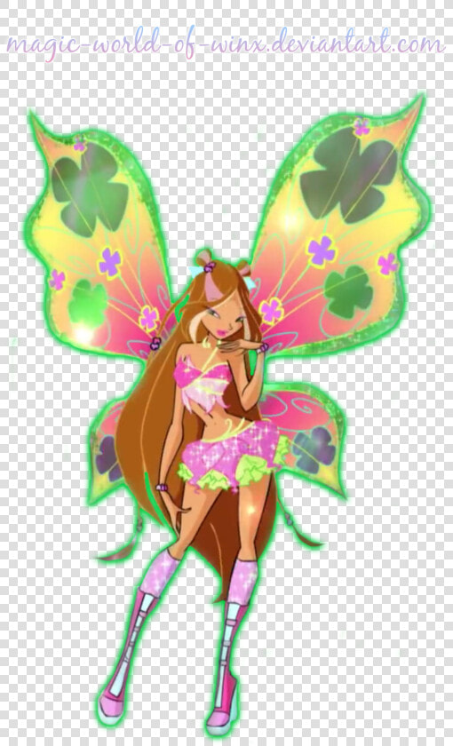 Drawing Of Winx Club Flora Believix  HD Png DownloadTransparent PNG