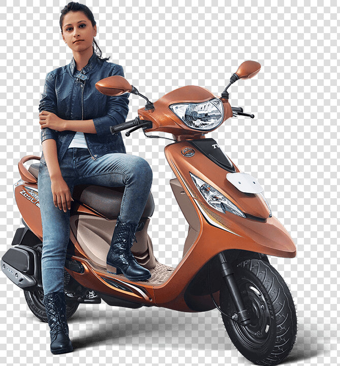 Scooty With Girl Png   Png Download   Scooty With Girl Png  Transparent PngTransparent PNG