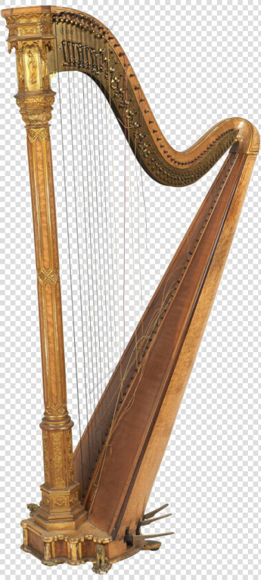 Instrument musical Instrument plucked String Instruments string   Erard Gothic Harp  HD Png DownloadTransparent PNG