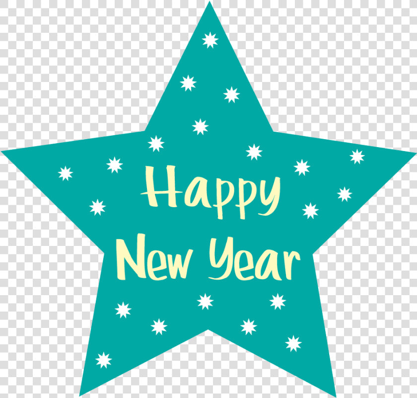 New Year Clipart Merry Christmas   Happy New Year Star  HD Png DownloadTransparent PNG