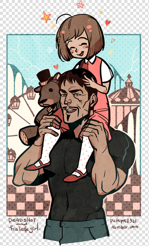 Deadshot And His Daughter  HD Png DownloadTransparent PNG