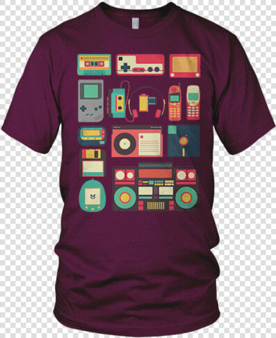 Never Forget   Tech Retro T Shirt  HD Png DownloadTransparent PNG