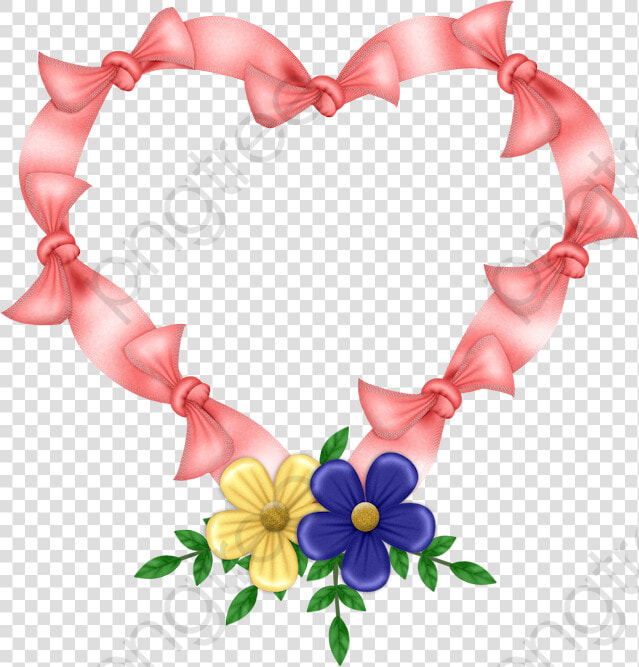 Pink Heart Flower Png   Heart Flower Photo Frame  Transparent PngTransparent PNG