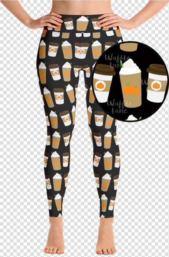 Pumpkin Spice Latte   Pumpkin Spice Leggings  HD Png DownloadTransparent PNG