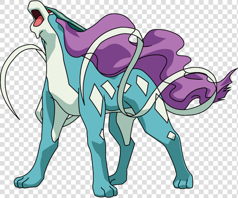 Legendary Water Pokemon Suicune   Pokemon Suicune  HD Png DownloadTransparent PNG