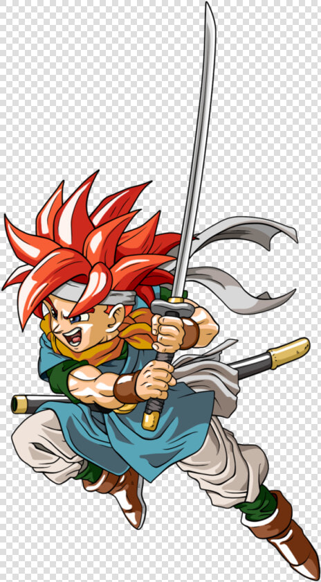 Restored By Professormegaman   Chrono Trigger Chrono Png  Transparent PngTransparent PNG