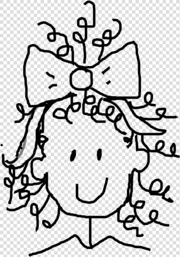 Curly Hair Png Transparent Images   White Curly Hair Cartoon Girl  Png DownloadTransparent PNG