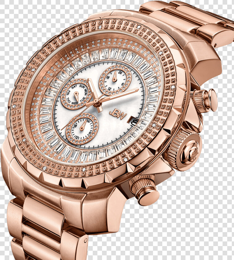 Jbw Titus J6347e Rose Gold Diamond Watch Angle 4493b64e   Reloj De Hombre Jbw  HD Png DownloadTransparent PNG