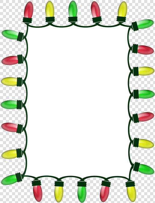 Christmas Lights Free Border Clip Art Transparent Png   Clipart Christmas Light Wreath Png  Png DownloadTransparent PNG