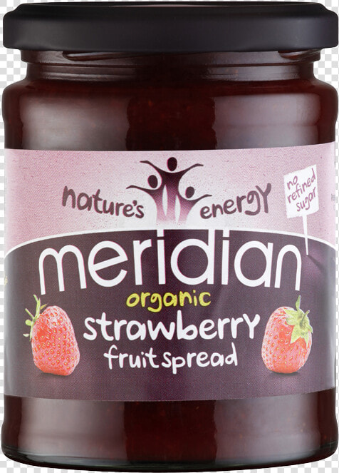 Meridian Organic Strawberry Spread 284g  HD Png DownloadTransparent PNG