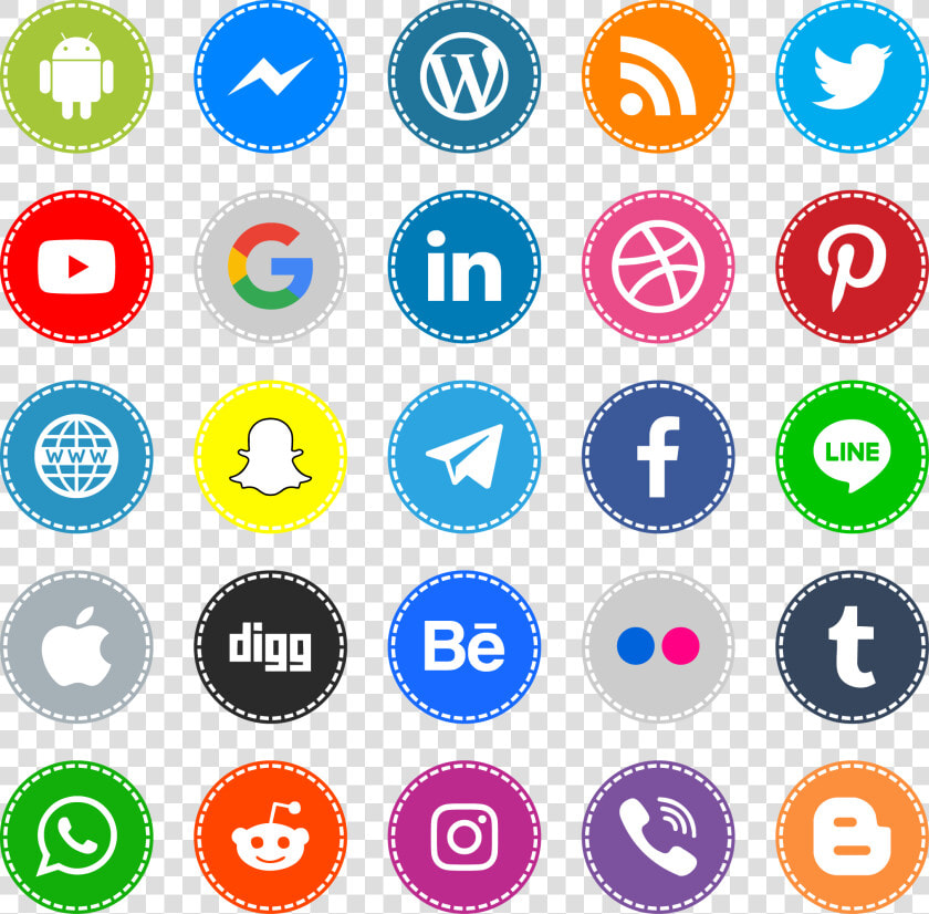 Icons Social Media   Icon Social Media Png  Transparent PngTransparent PNG