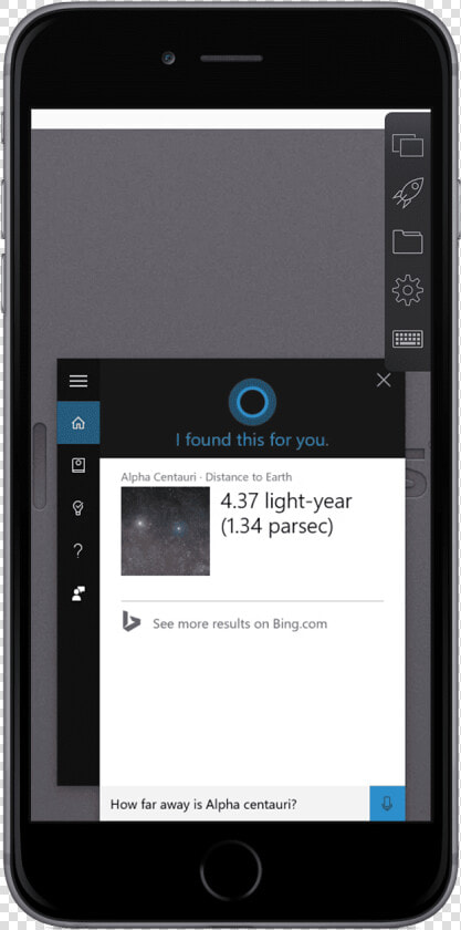 Fig 3 Win10 Cortana Alphacentauri  HD Png DownloadTransparent PNG