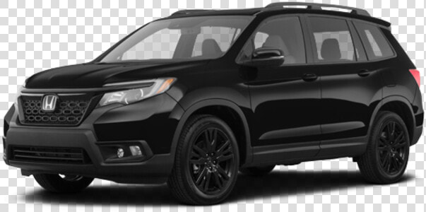 Honda Passport Sport   Fiat 500x 2019 Black  HD Png DownloadTransparent PNG