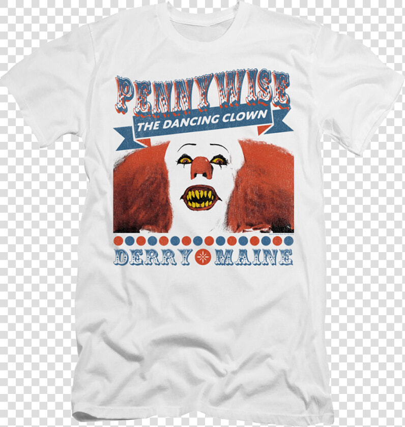 Pennywise The Dancing Clown It Shirt   T shirt  HD Png DownloadTransparent PNG