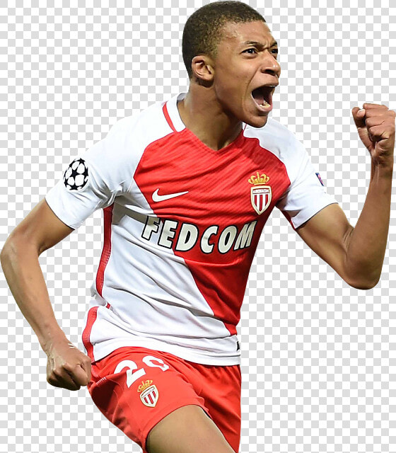 Kylian Mbappe No Monaco  HD Png DownloadTransparent PNG