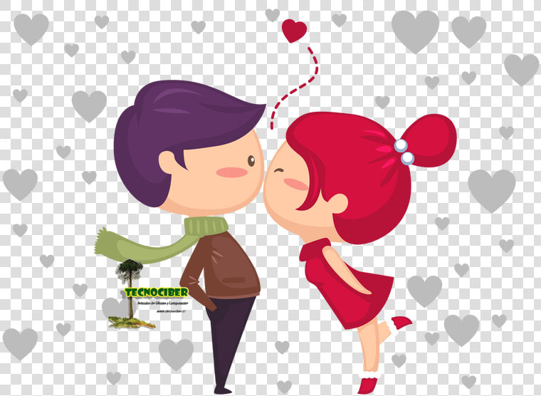 Diseños Amor   Cute Valentines Day Cartoons  HD Png DownloadTransparent PNG