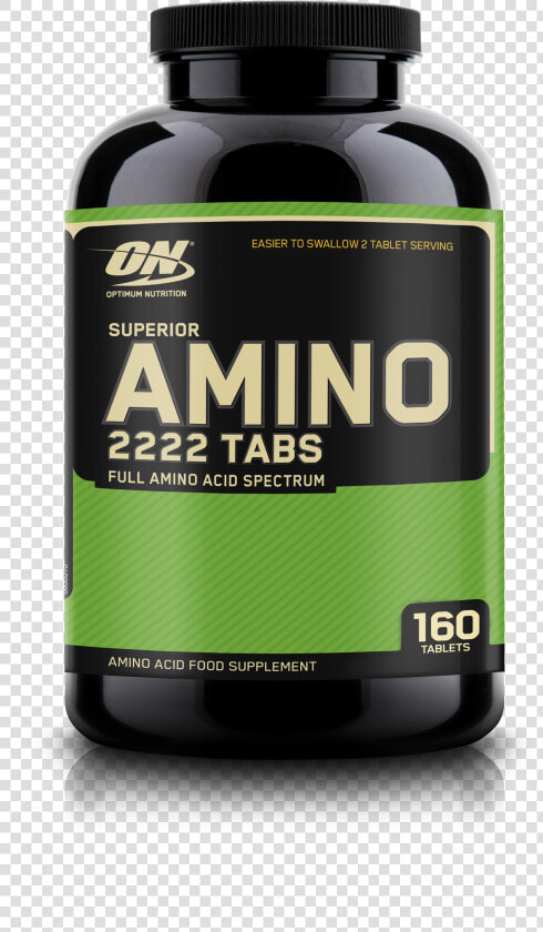 Optimum Nutrition Superior Amino 2222 Tablets   Amino 2222  HD Png DownloadTransparent PNG