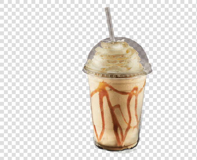 Salted Caramel Thickshake With Cream  amp  Caramel Syrup   Caramel Thickshake  HD Png DownloadTransparent PNG