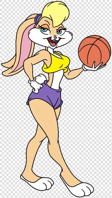  lolabunny  lola  bunny  rabbit  basketball  ball  basket   Lola Bunny Basketball  HD Png DownloadTransparent PNG