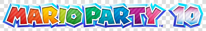 Wiiu Marioparty10 Logo E3   Mario Party 10 Logo  HD Png DownloadTransparent PNG