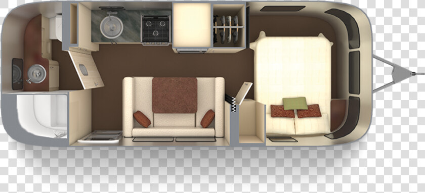 Serenity 23fb With Oyster Interior Decor   Airstream Flying Cloud 23fb  HD Png DownloadTransparent PNG