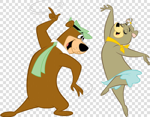 Yogi And Cindy Bear   Animated School Out For Summer  HD Png DownloadTransparent PNG